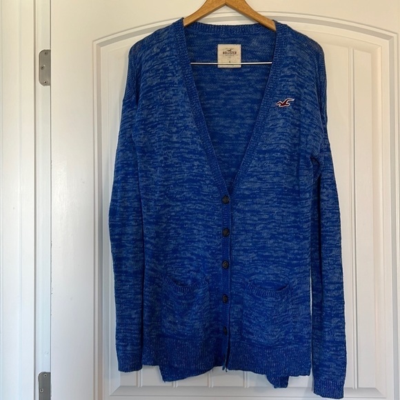 Hollister cobalt Blue Cardigan - Picture 1 of 5